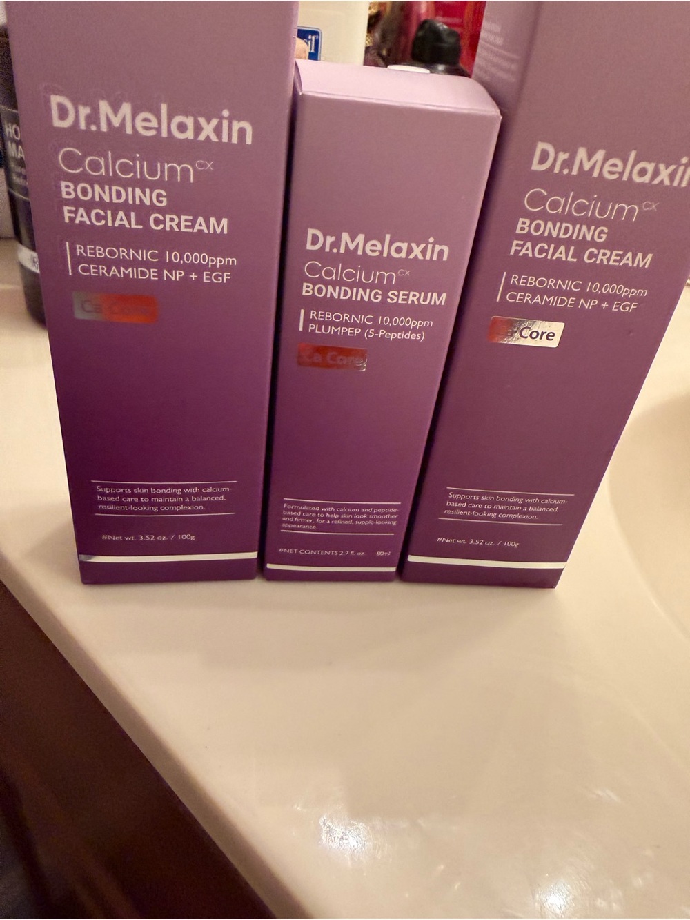 Calcium Bonding Facial Cream — Purple Moisturizer